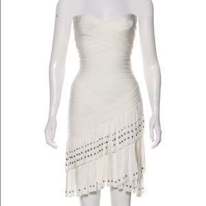 Strapless Herve Leger Dress